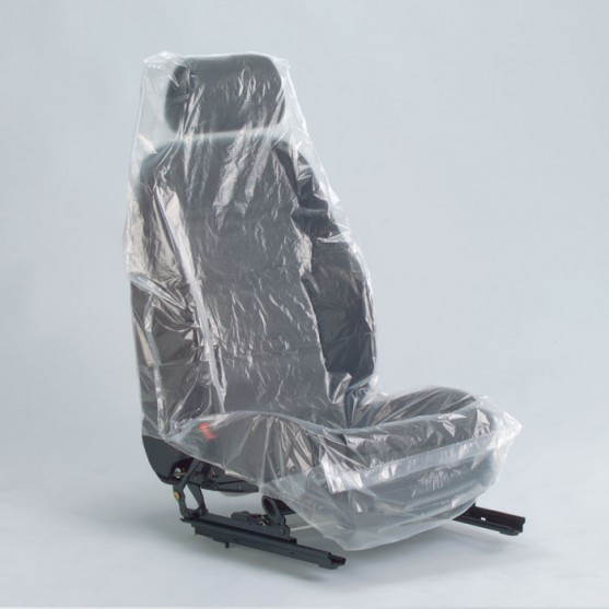 Одноразовые защитные чехлы на водительское кресло 1350 х 790 мм, 20 мкр, 250 шт. рулон