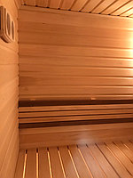 Реконструкция русской бани с дровяной печью. Размер = 2,5 х 1,7 х 2,1 м. Адрес: г. Алматы, Калкаман, мкр-н Шугыла, ул. Сыгай. 4