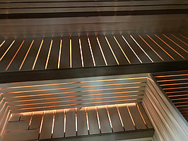 Реконструкция русской бани с дровяной печью. Размер = 2,5 х 1,7 х 2,1 м. Адрес: г. Алматы, Калкаман, мкр-н Шугыла, ул. Сыгай. 12