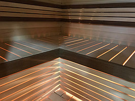 Реконструкция русской бани с дровяной печью. Размер = 2,5 х 1,7 х 2,1 м. Адрес: г. Алматы, Калкаман, мкр-н Шугыла, ул. Сыгай. 13