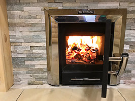 Реконструкция русской бани с дровяной печью. Размер = 2,5 х 1,7 х 2,1 м. Адрес: г. Алматы, Калкаман, мкр-н Шугыла, ул. Сыгай. 14