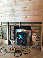 Реконструкция русской бани с дровяной печью. Размер = 2,5 х 1,7 х 2,1 м. Адрес: г. Алматы, Калкаман, мкр-н Шугыла, ул. Сыгай. 18