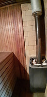 Реконструкция русской бани с дровяной печью. Размер = 2,5 х 1,7 х 2,1 м. Адрес: г. Алматы, Калкаман, мкр-н Шугыла, ул. Сыгай. 31