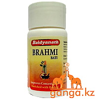 Брахми Вати - тоник для мозга (Brahmi Bati BAIDYANATH), 80 таб.