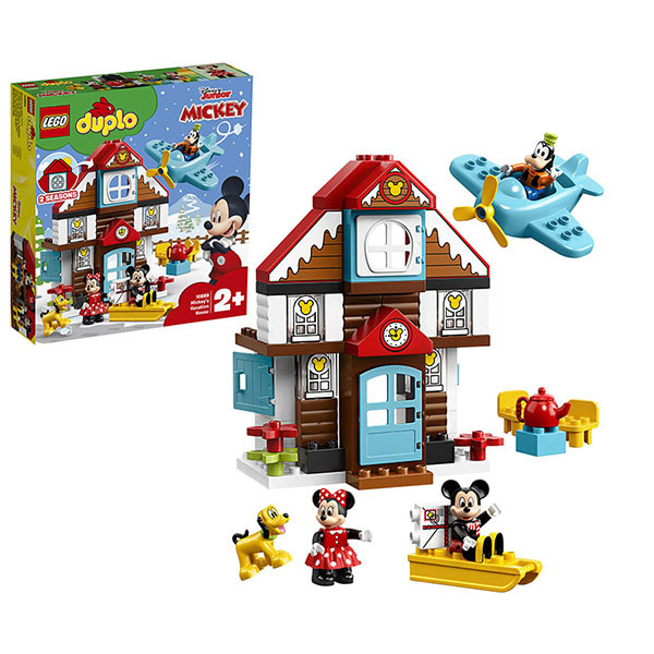 LEGO DUPLO 10889 Конструктор ЛЕГО ДУПЛО Летний домик Микки