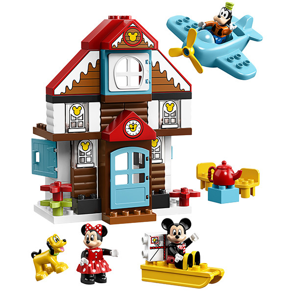 LEGO DUPLO 10889 Конструктор ЛЕГО ДУПЛО Летний домик Микки