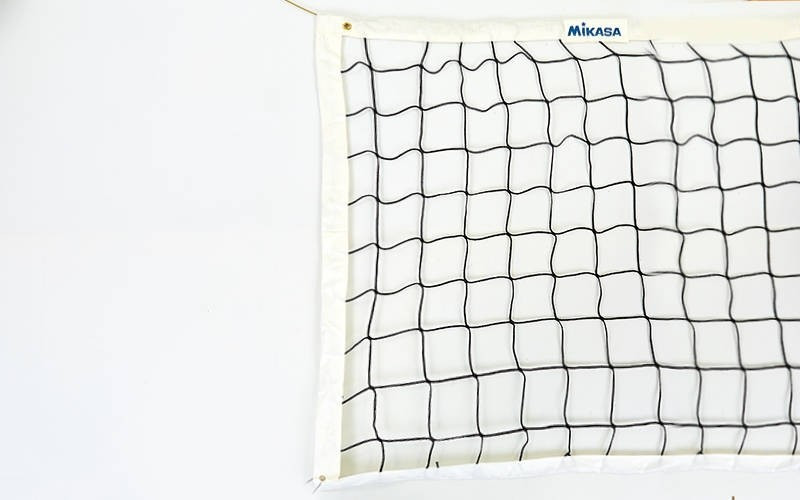 Сетка для волейбола MIKASA (PE, с метал. тросом) - фото 3 - id-p57165440