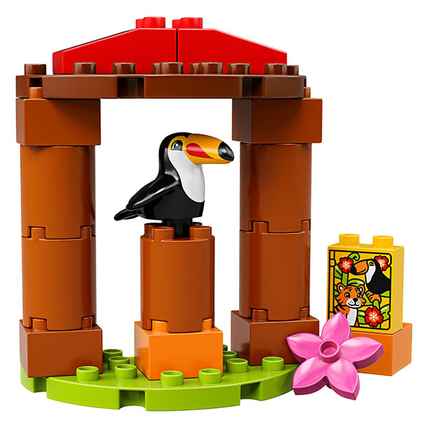 LEGO DUPLO 10906 Конструктор ЛЕГО ДУПЛО Тропический остров