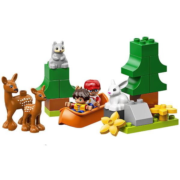 LEGO DUPLO 10907 Конструктор ЛЕГО ДУПЛО Животные мира