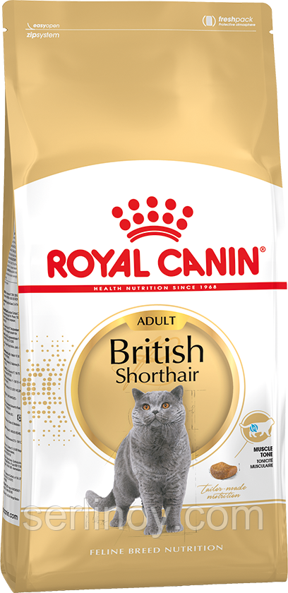 Royal Canin British Shorthair сухой корм для кошек породы британская короткошерстная