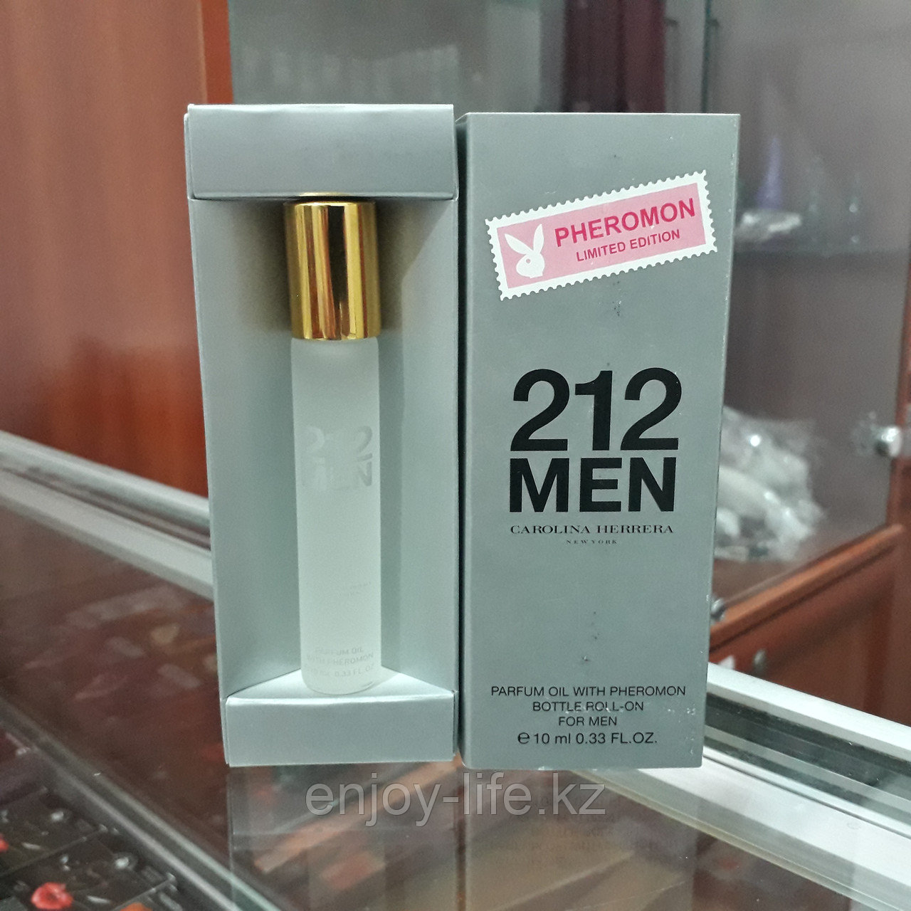 Духи с феромонами Carolina Herrera 212 men , 10 ml. - фото 1 - id-p55093789