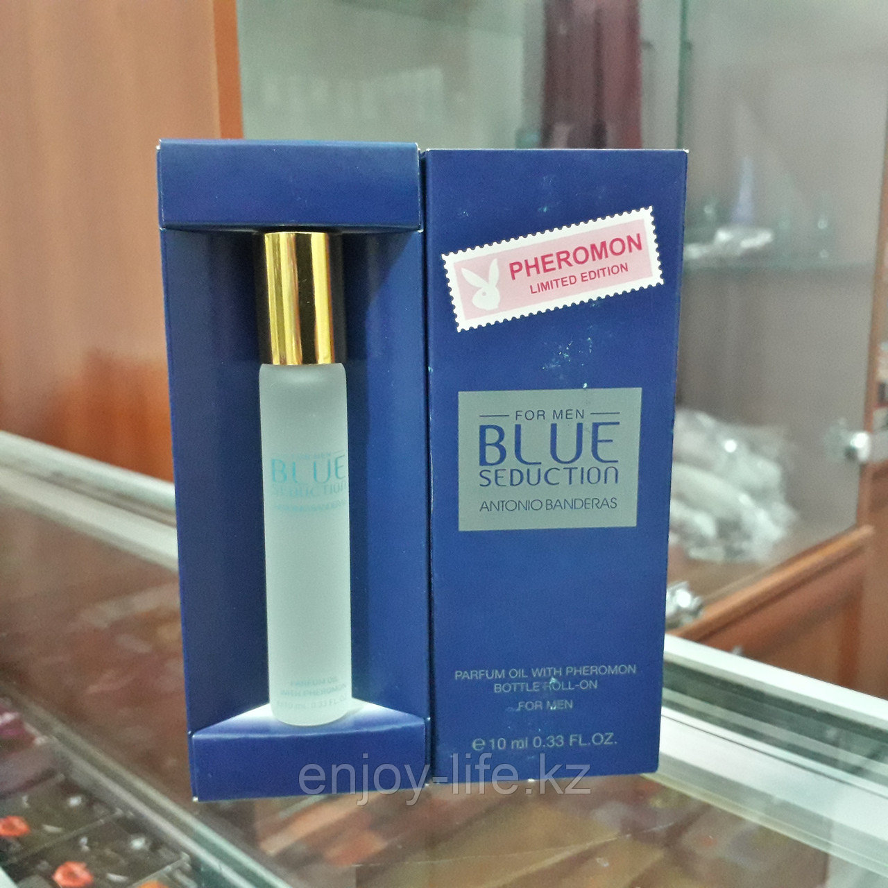 Духи с феромонами ANTONIO BANDERAS BLUE SEDUCTION FOR MEN, 10 ML