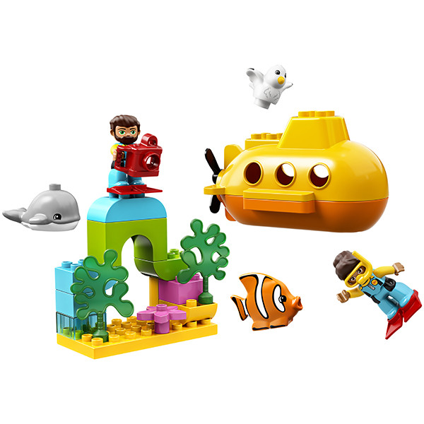 LEGO DUPLO 10910 Конструктор ЛЕГО ДУПЛО Путешествие субмарины