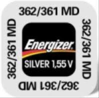 Батарейка Energizer Silver Oxide 362/361