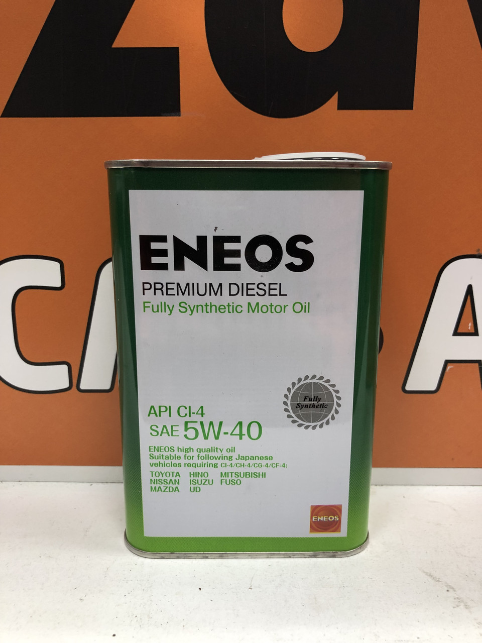 Моторное масло ENEOS SUPER DIESEL 5W40 CH-4 1L - фото 1 - id-p65419116