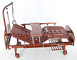 Кровать механическая Е-8 (MM-118ПЛН) (2 функции) ЛДСП с полкой и обеденным столиком, фото 3