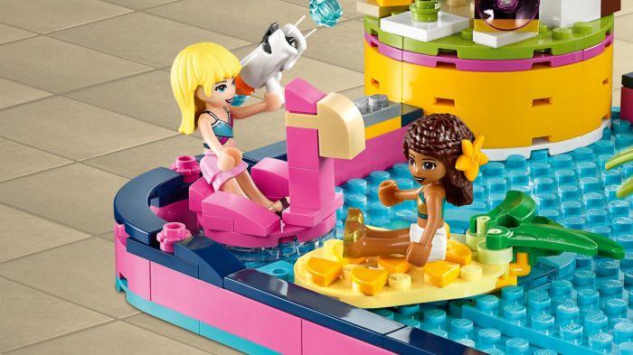 LEGO Friends 41374 Конструктор ЛЕГО Подружки Вечеринка Андреа у бассейна