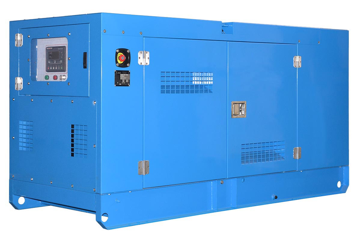 Дизельный генератор Prometey M 30 кВт. 3 фазный. Шумозащитный кожух