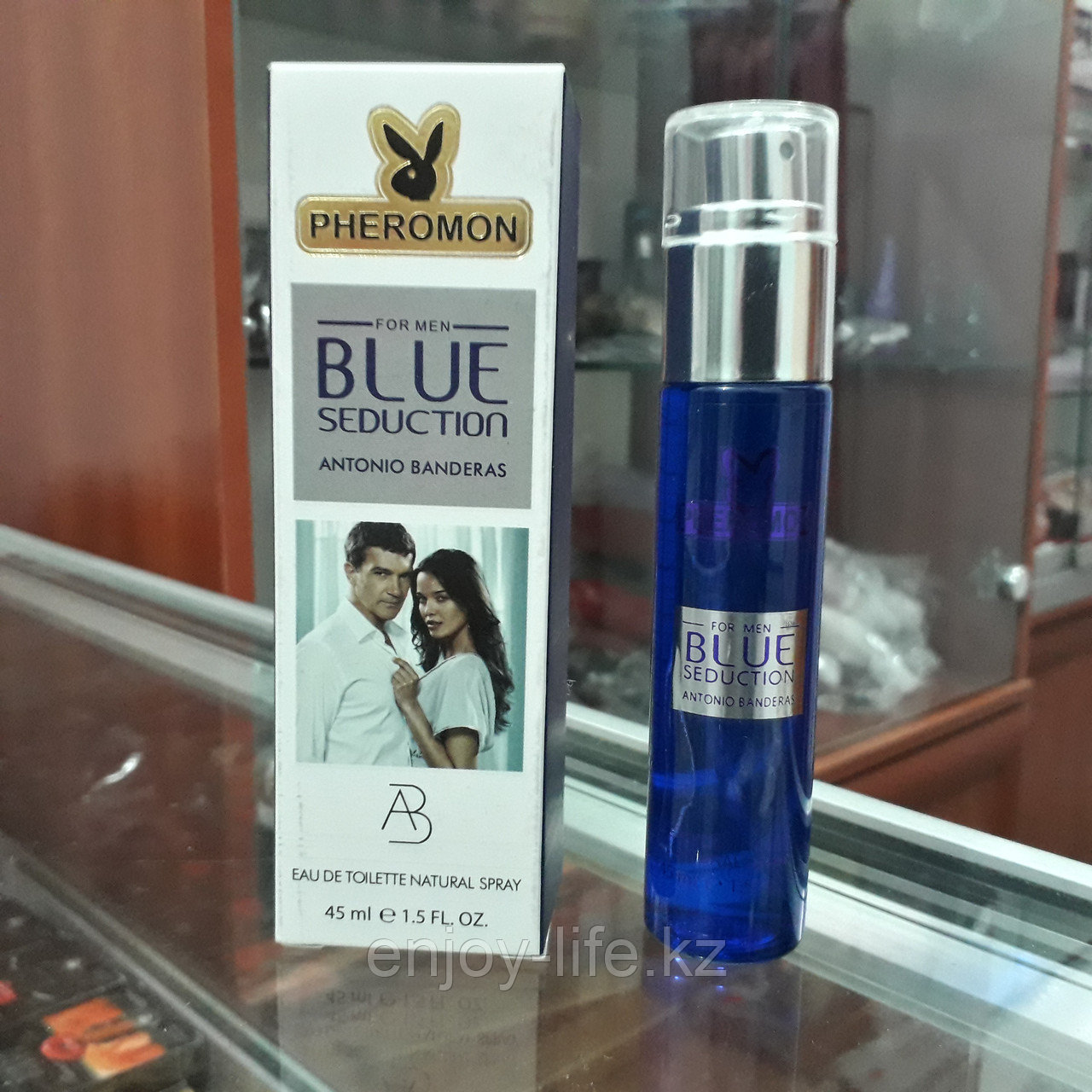 Мужские духи с феромонами Antonio Banderas Blue Seduction, 45ml.