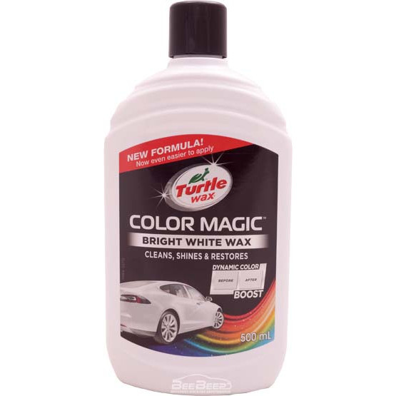 Turtle Wax Color Magic Bright White Wax Цветообогащенный полироль белый, фото 1