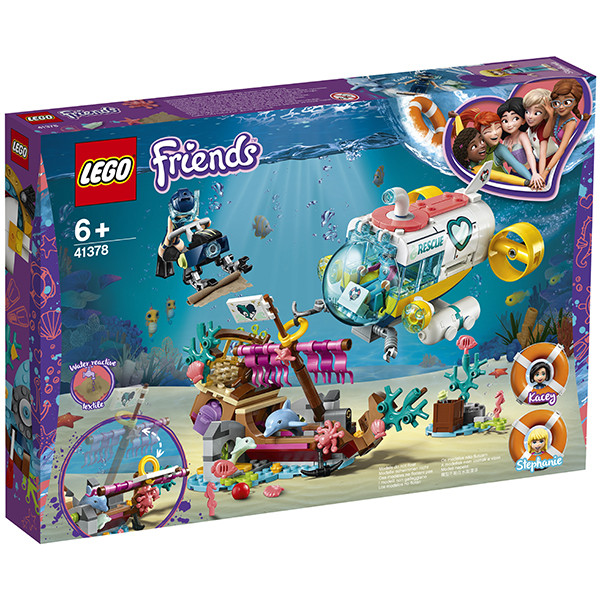 LEGO Friends 41378 Конструктор ЛЕГО Подружки Спасение дельфинов