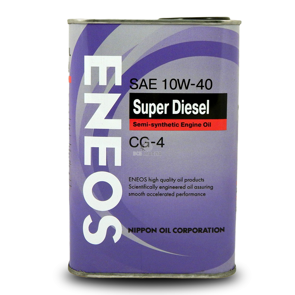 Моторное масло ENEOS SUPER DIESEL SEMI-SYNTHETIС 10W-40 1L