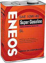 Моторное масло ENEOS SUPER GASOLINE SL Semi-Synthetic 10W40 4L