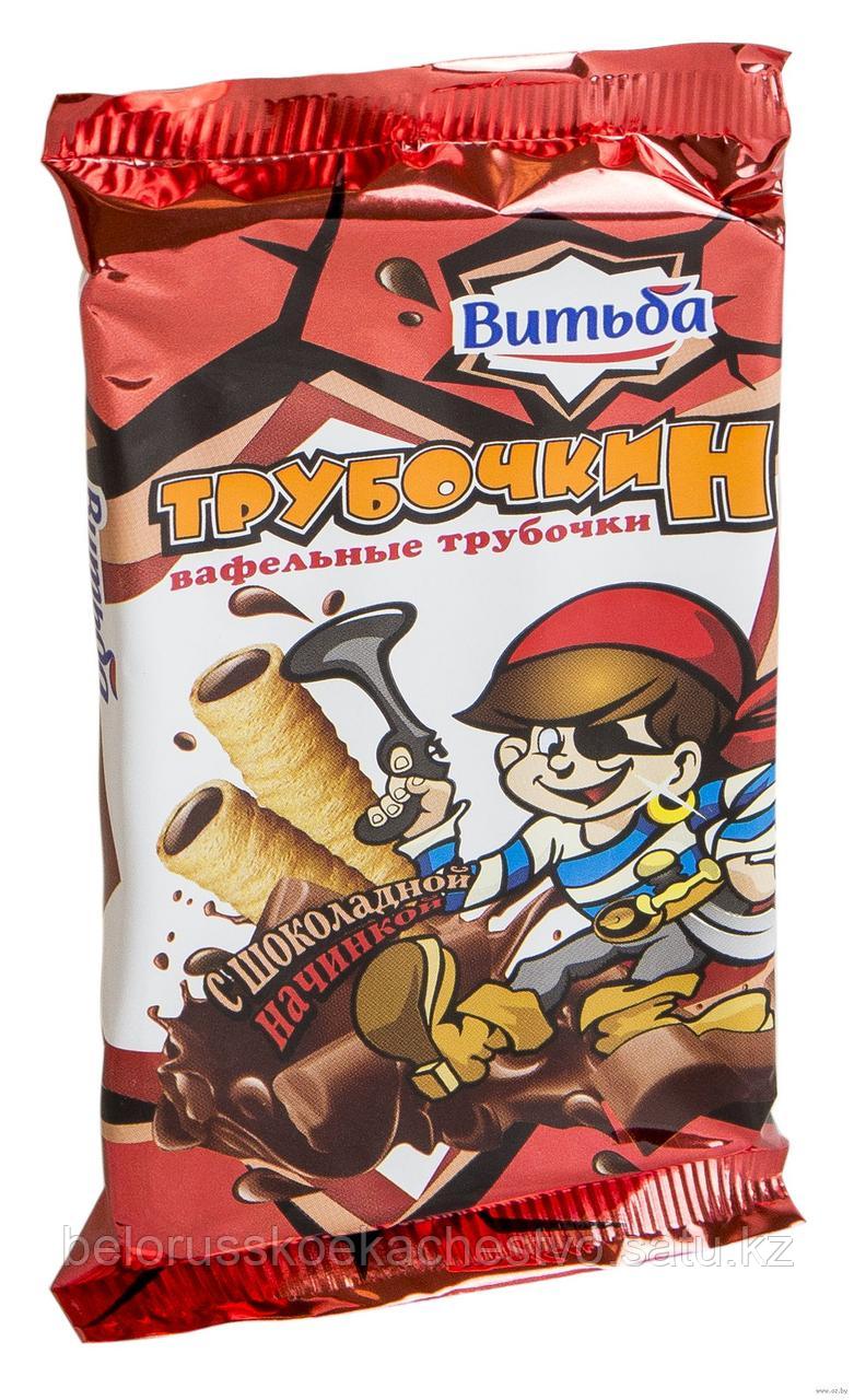Вафельные трубочки Трубочкин с шоколадной начинкой