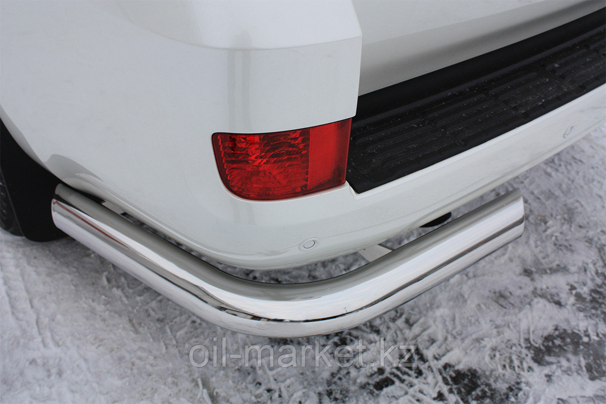 Защита заднего бампера, уголки одинарные для Toyota Land Cruiser 200 ( 2015- - фото 3 - id-p65438852