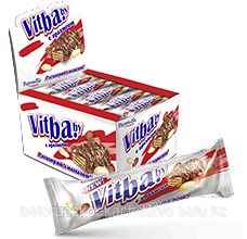 Ваф. батончик "Vitba.by" с арахисом в молочной глазури