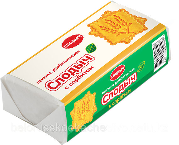 Печенье диабетическое Слодыч с сорбитом, 100 г