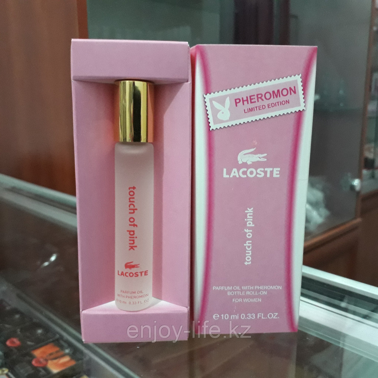 Духи с феромонами Lacoste Touch Of Pink, 10ml.