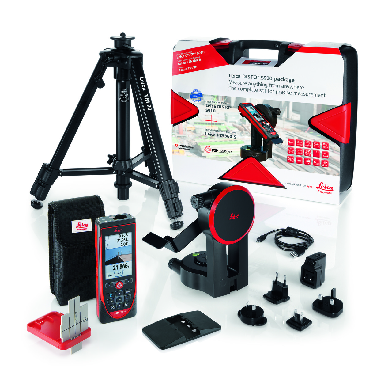 Disto S910 PRO PACK - комплект для профессионалов.