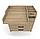 Комод раскладной PITUSO CARADO древесина белая 844 ЛДСП с шариковыми направляющими 4 ящика, фото 9