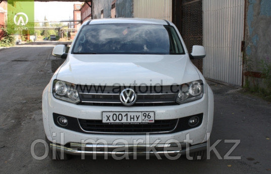 Защита переднего бампера, двойная для VolksWagen Amarok( 2010-2016)