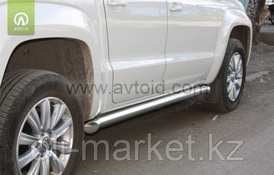 Пороги труба для VolksWagen Amarok( 2010-2016) - фото 1 - id-p65477338