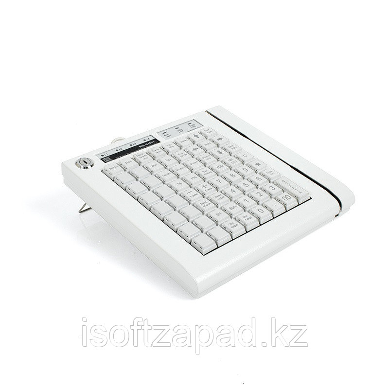 Программируемая клавиатура KB-64R ШТРИХ-М, 64 клавиши, с ридером магнитных карт, бежевая