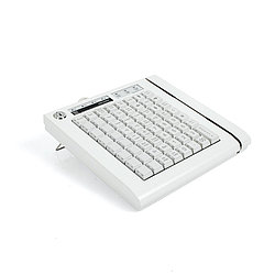 Программируемая клавиатура KB-64R ШТРИХ-М, 64 клавиши, с ридером магнитных карт, бежевая