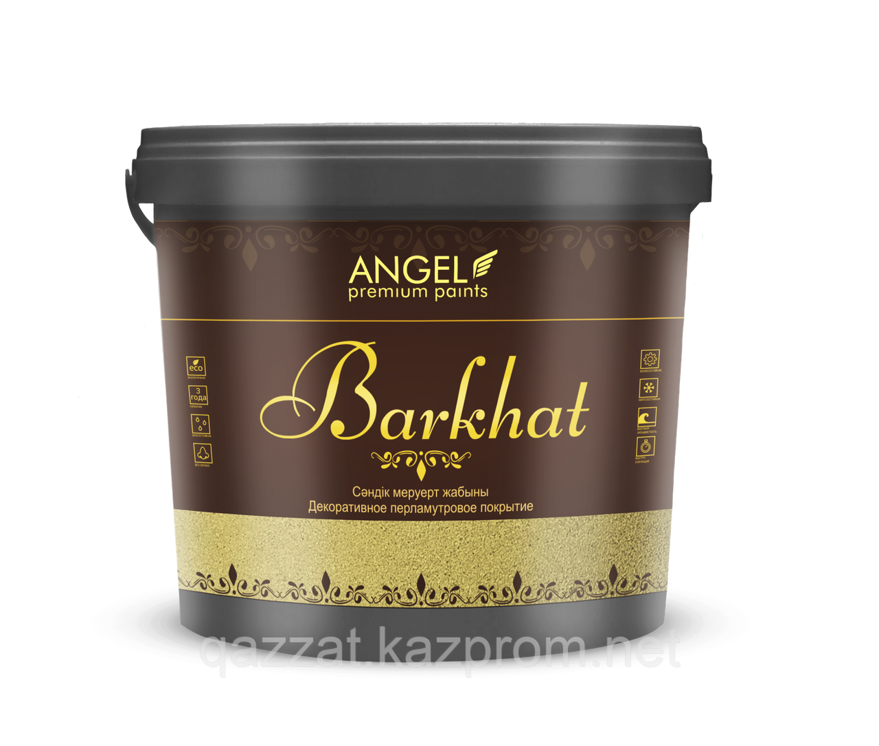 Декоративная перламутровая  краска "Angel Barkhat" 4,5 кг