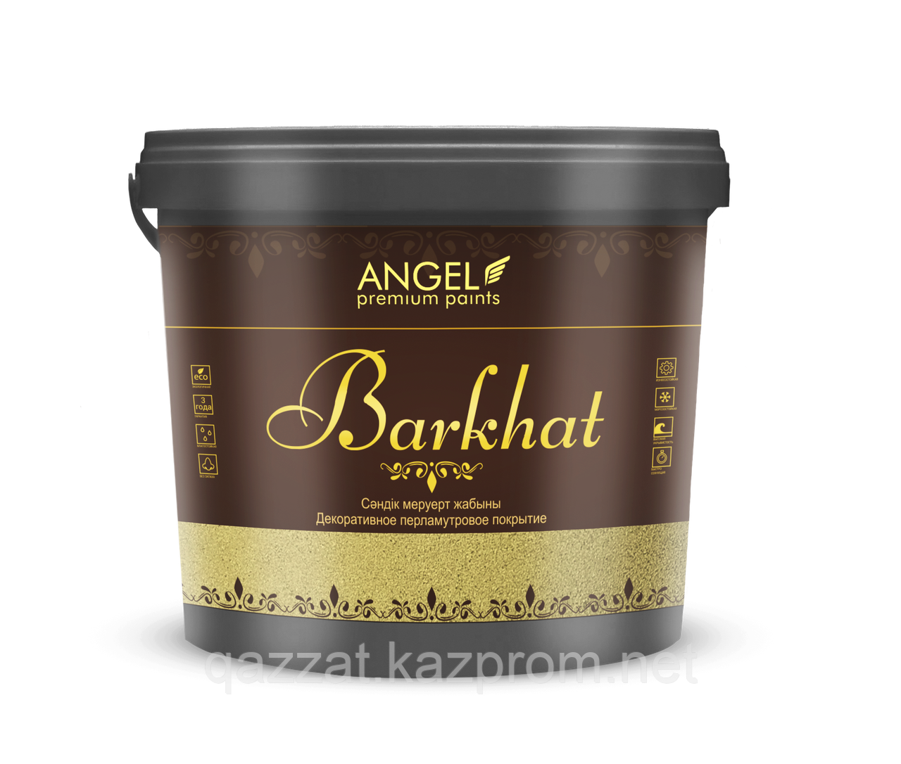 Декоративная перламутровая краска "Angel Barkhat" 4,5 кг - фото 1 - id-p65490109