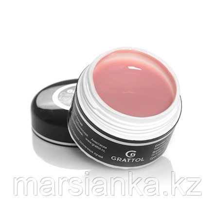 Grattol Camouflage Gel light Natural (конструирующий гель камуфляж), 50мл, фото 2