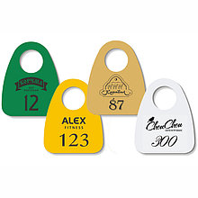 Изготовление номерков для гардероба