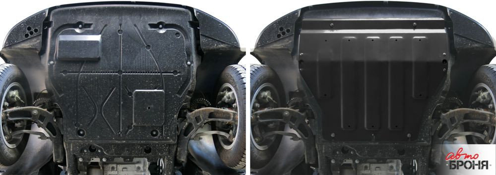 Защита картера и КПП Volkswagen Multivan T5-T6 2003-2022, фото 3