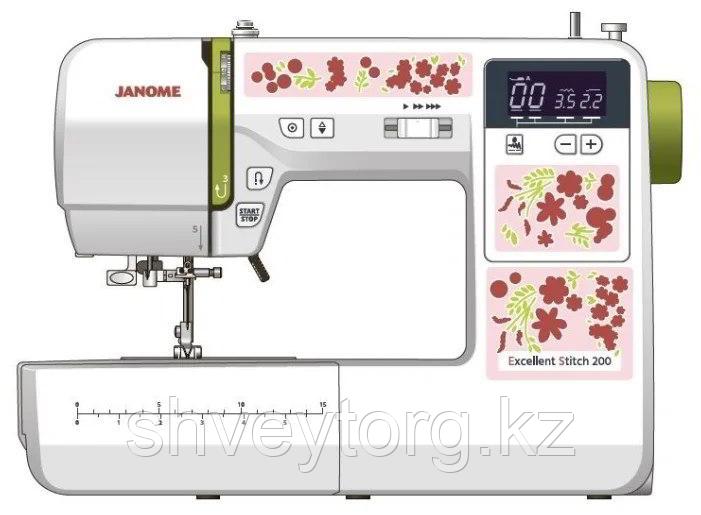 Компьютерная швейная машина Janome Excellent Stitch 200