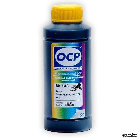 Чернила OCP BK143 для HP BLACK, 100 мл