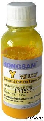 Чернила DCTec для Epson R2000 Pigment Yellow (Y) 100 ml