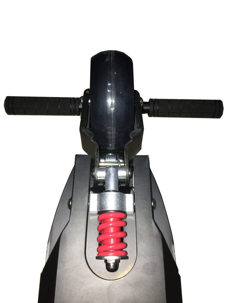 Самокат 3-х колесный складной Scooter-X (Черный) - фото 4 - id-p65501903