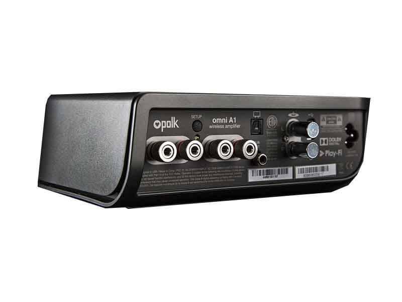 Стереоусилитель беспроводной Polk Audio Omni A1, Цвет: Чёрный, (Omni A1)