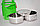 Ланч бокс двойной (Two layers) зеленый с секциями, ланч бокс для еды , фото 6