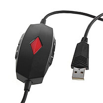 Наушники игровые CMGH-102T USB RED, фото 3